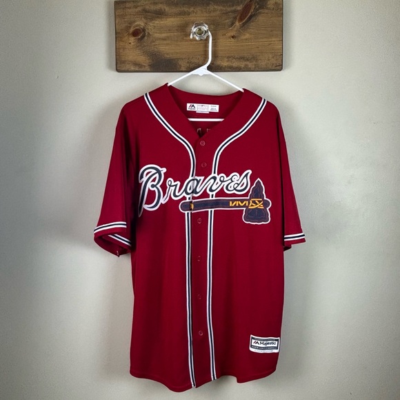 Majestic Other - Freddie Freeman Atlanta Braves XL Majestic Official Cool Base Jersey Baseball